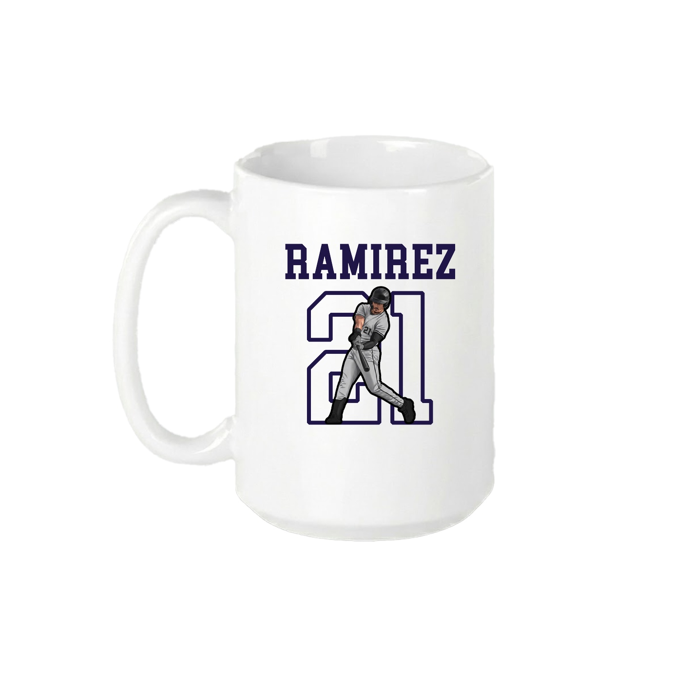 15oz Coffee Mug — Shirsey in White