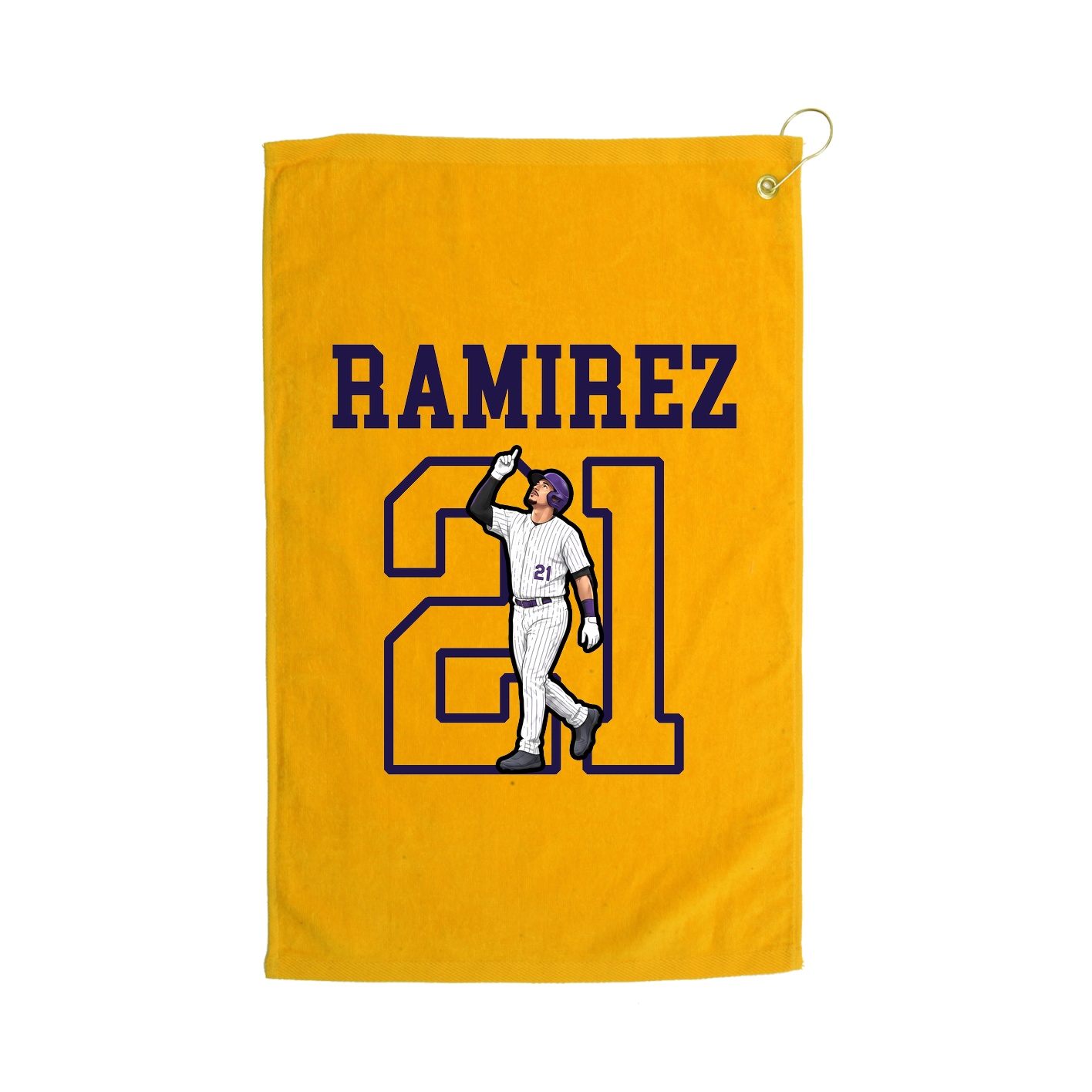 Golf Towel — Shirsey in Gold