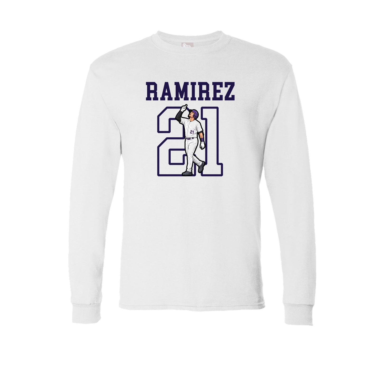 Long Sleeve Tee — Shirsey in White