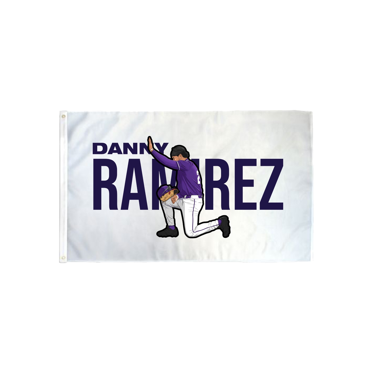 3x5 Flag — Player Name in Classic