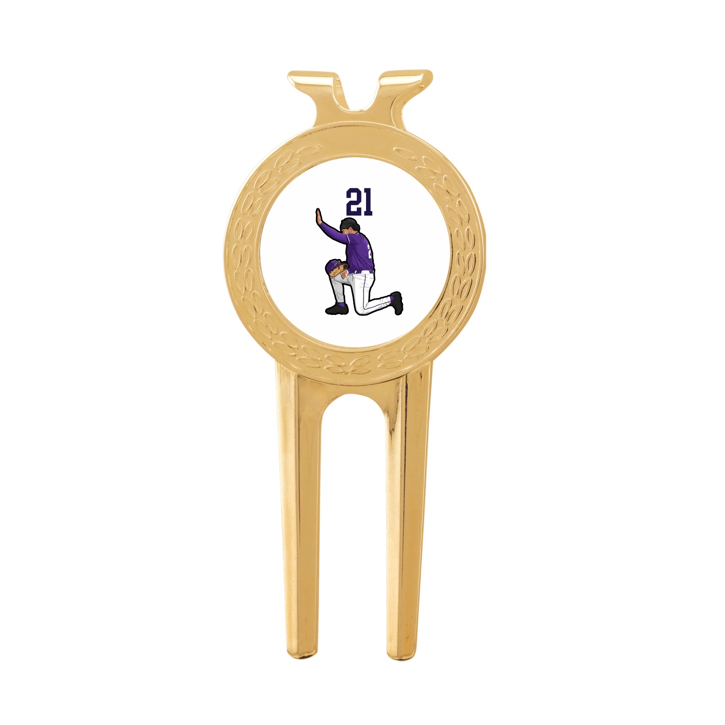 Divot Tool with Ball Marker — Number Top in Classic