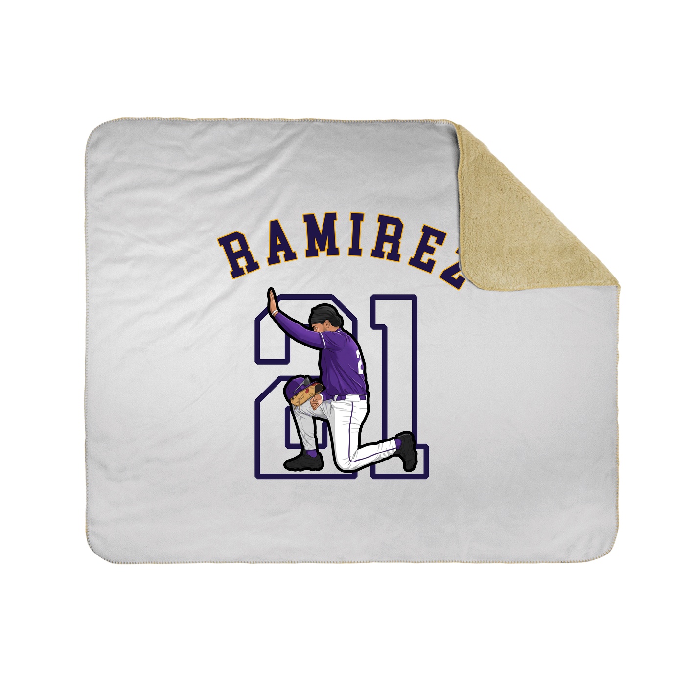 Throw Blanket — Shirsey Arch in White