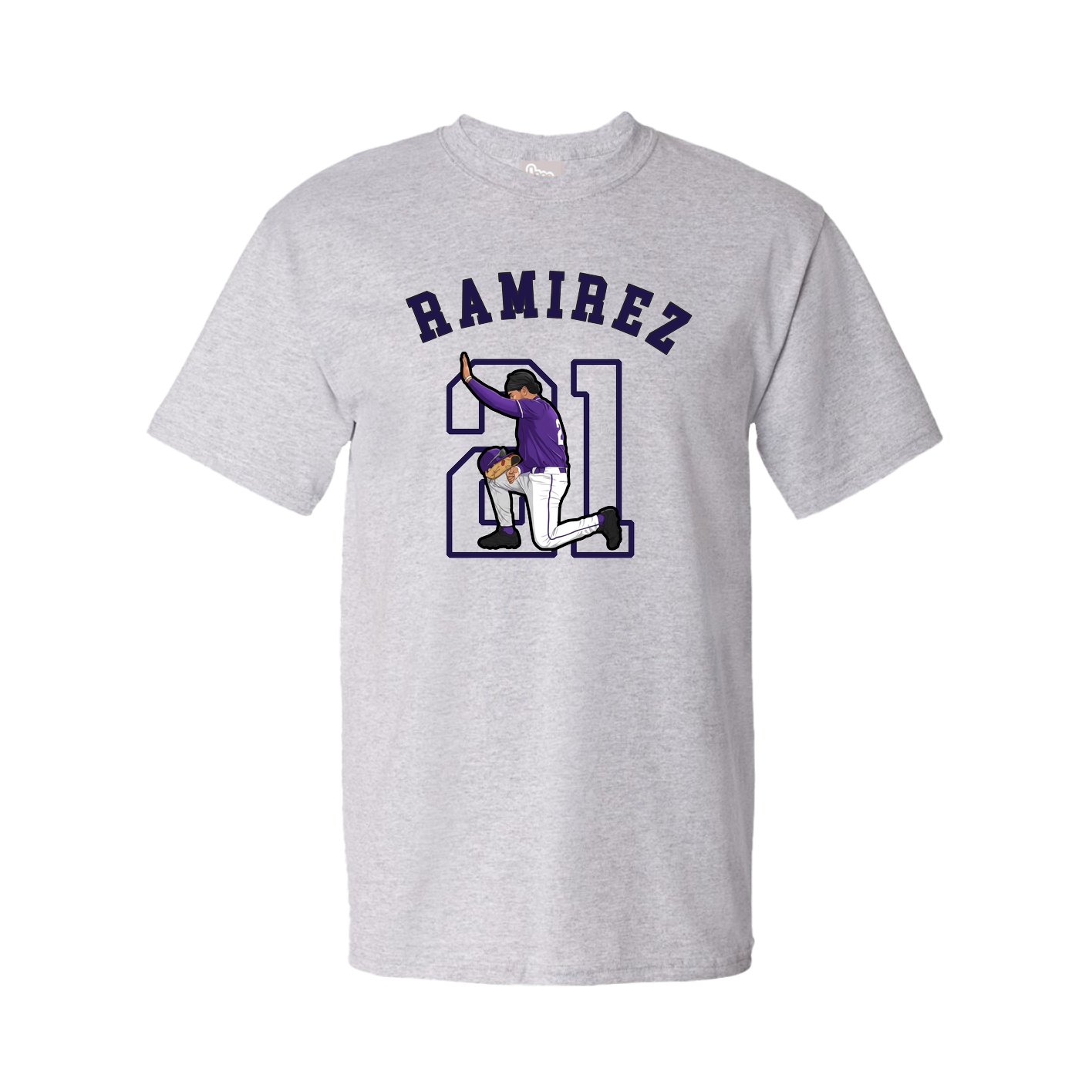 Youth Tee — Shirsey Arch in Grey