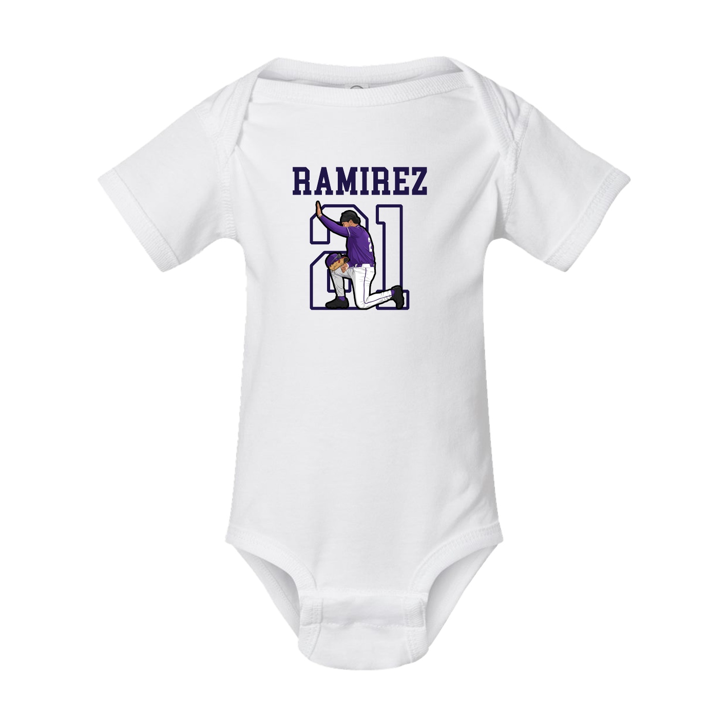 Baby Onesie — Shirsey in White