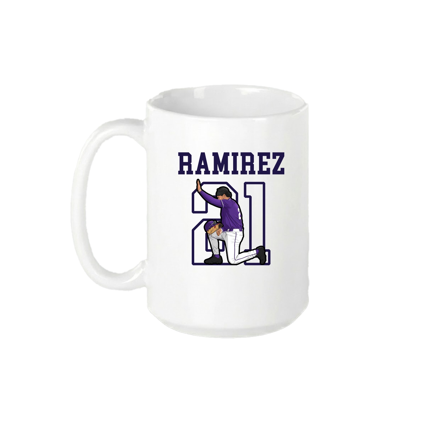 15oz Coffee Mug — Shirsey in White