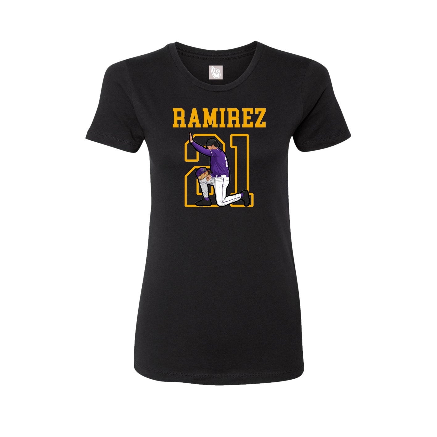 Fitted Women's Tee — Shirsey in Black