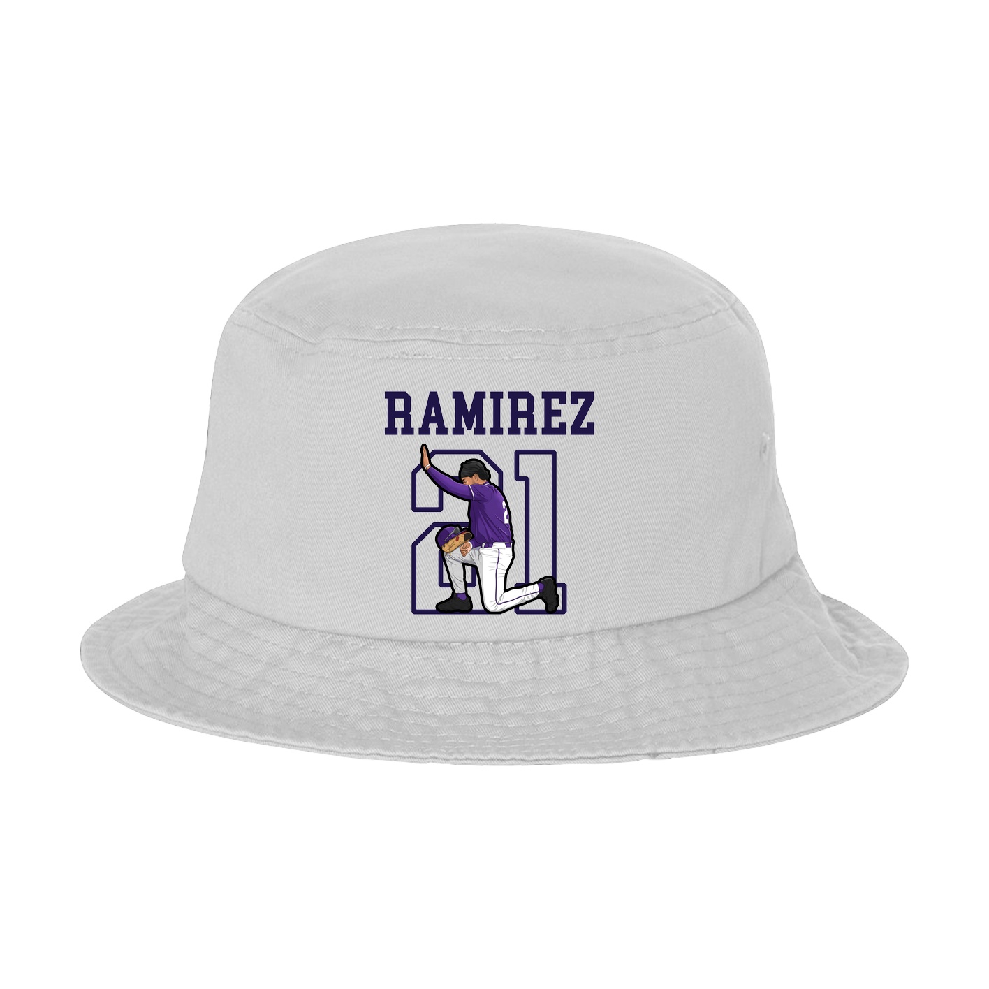 Bucket Cap — Shirsey in White