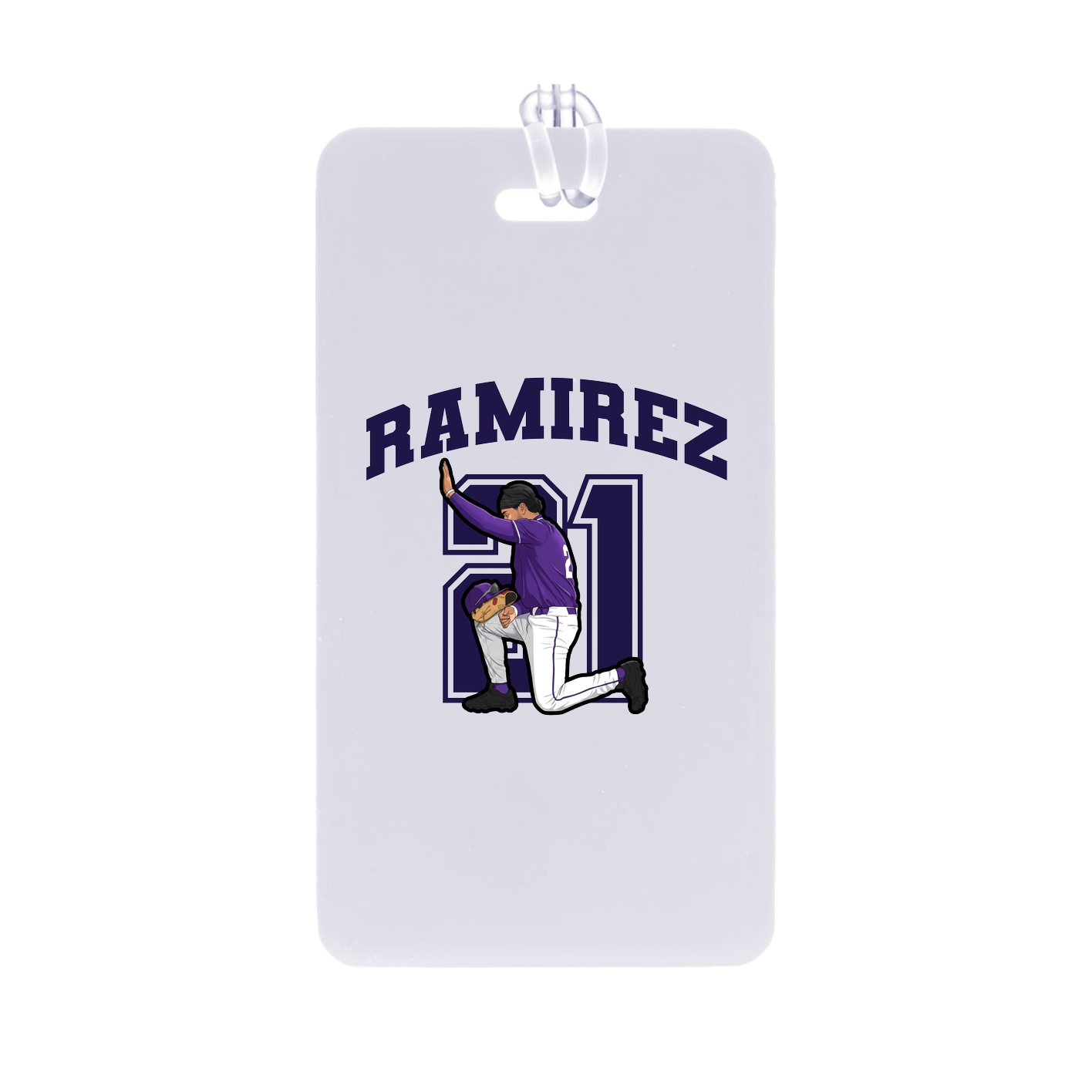Bag Tag — Number in Classic