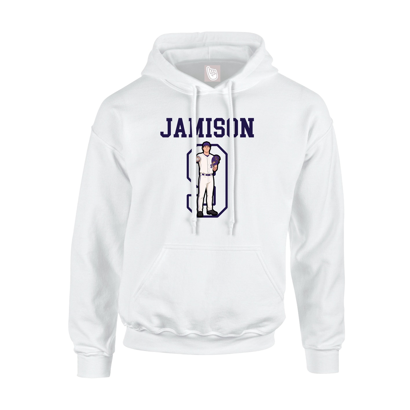 Youth Hoodie — Shirsey in White