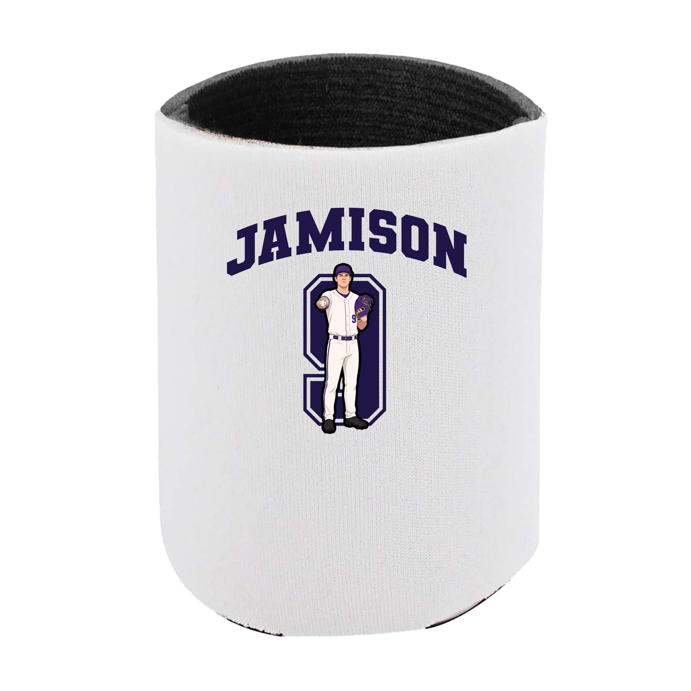 Can Holder — Number in White