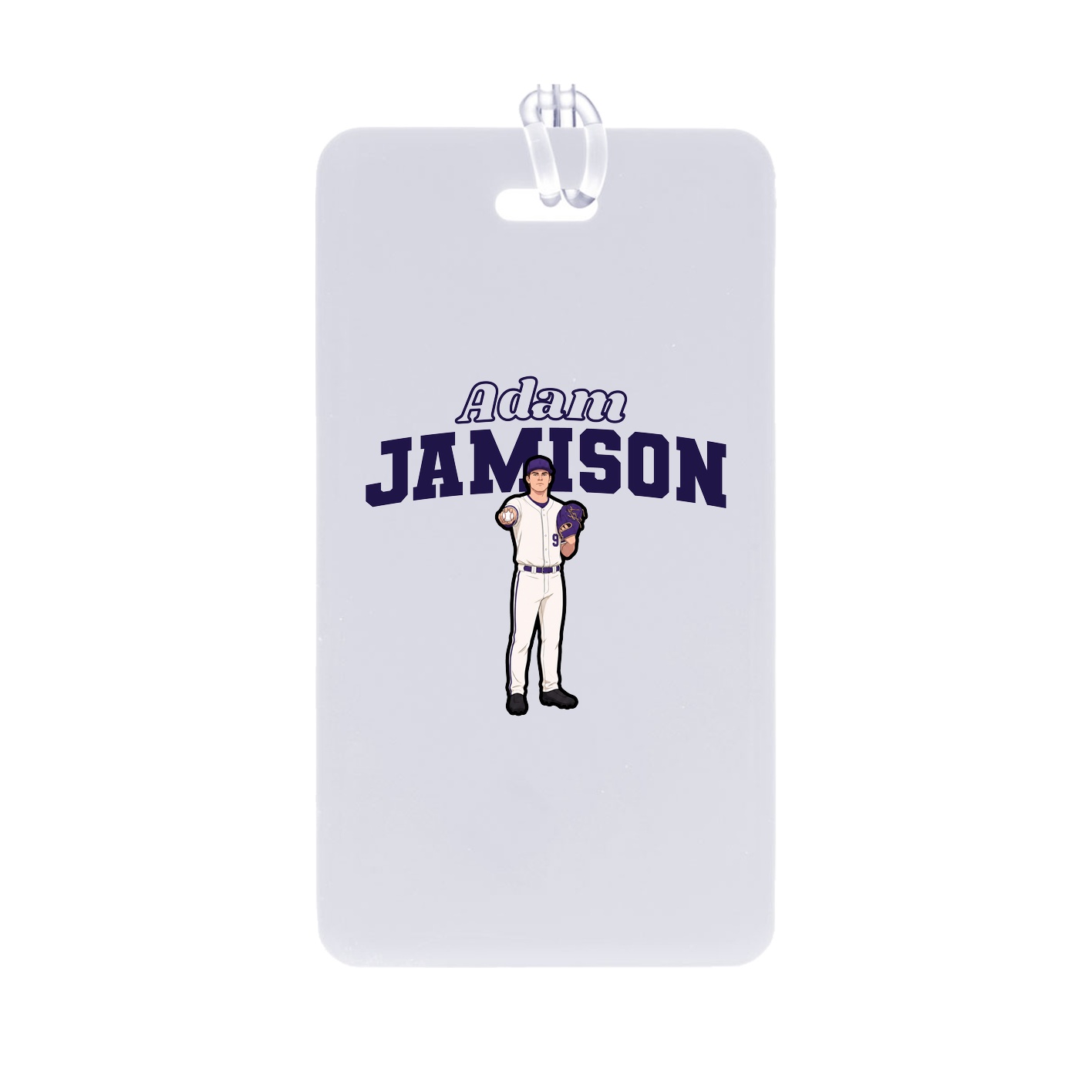 Bag Tag — Name Arch in Classic
