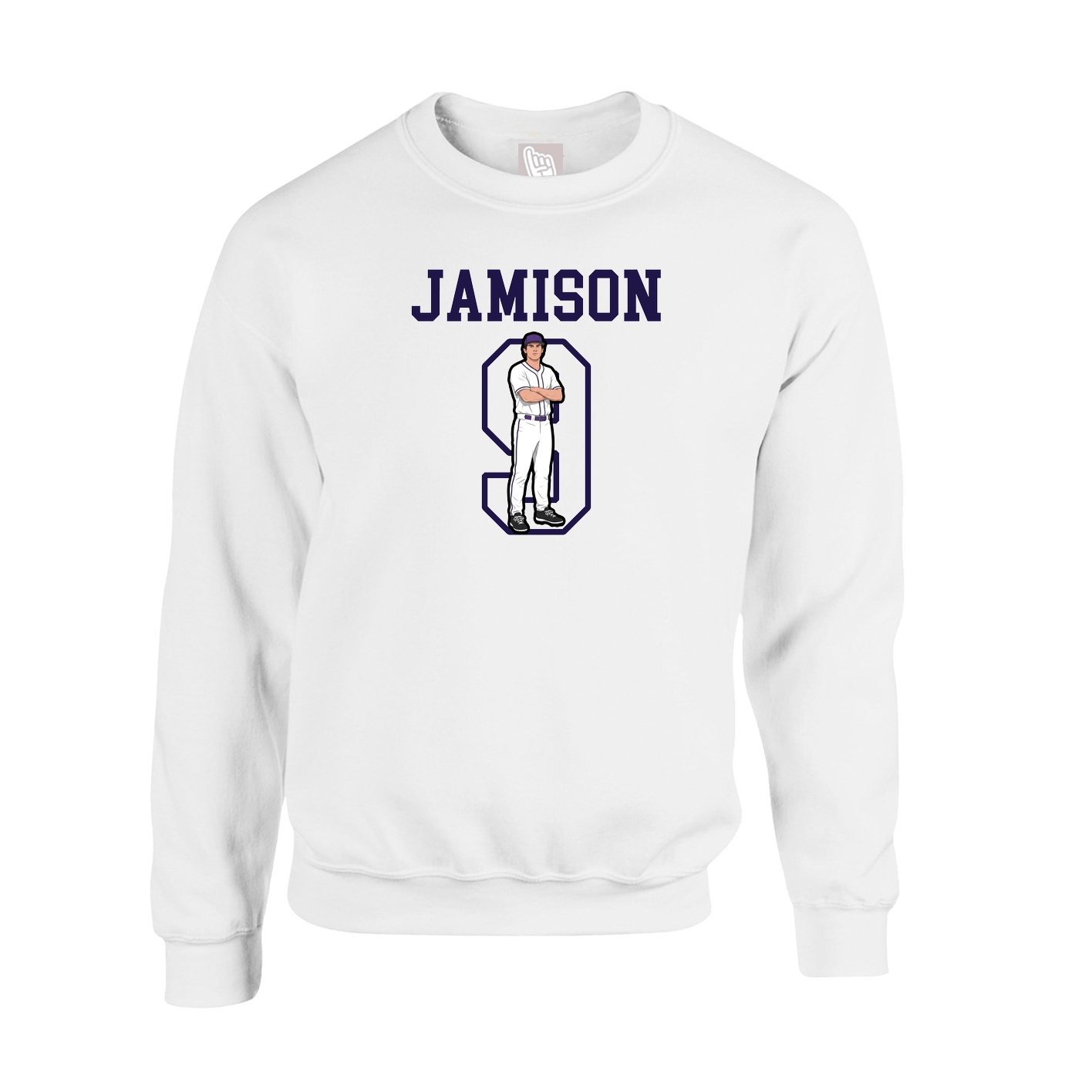 Fleece Crew — Shirsey in White