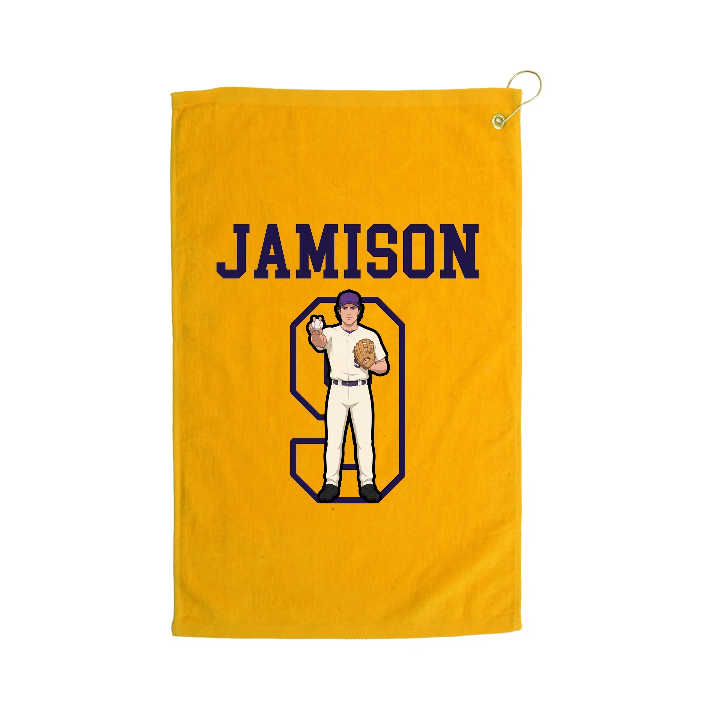 Golf Towel — Shirsey in Gold