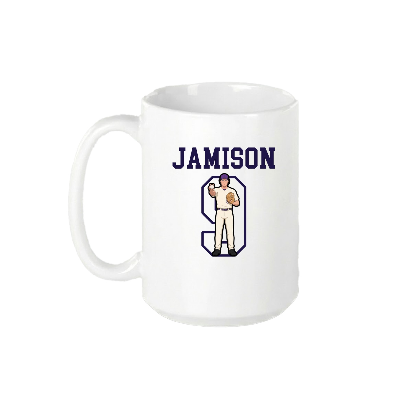 15oz Coffee Mug — Shirsey in White