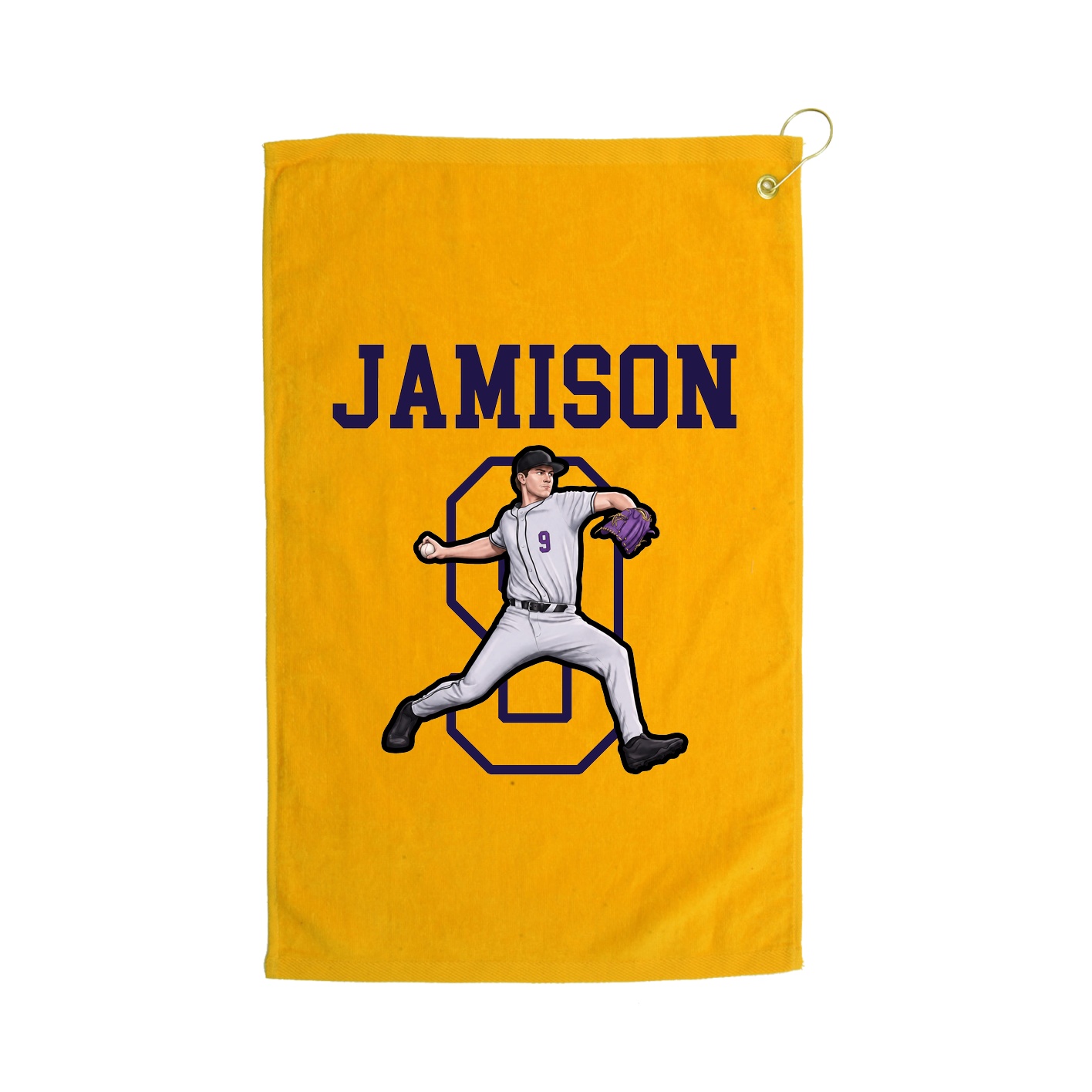 Golf Towel — Shirsey in Gold