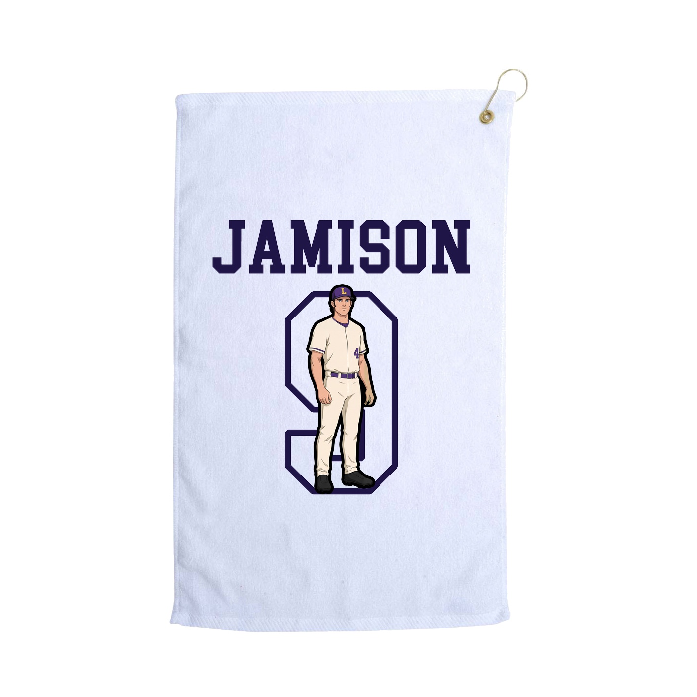 Golf Towel — Shirsey in White