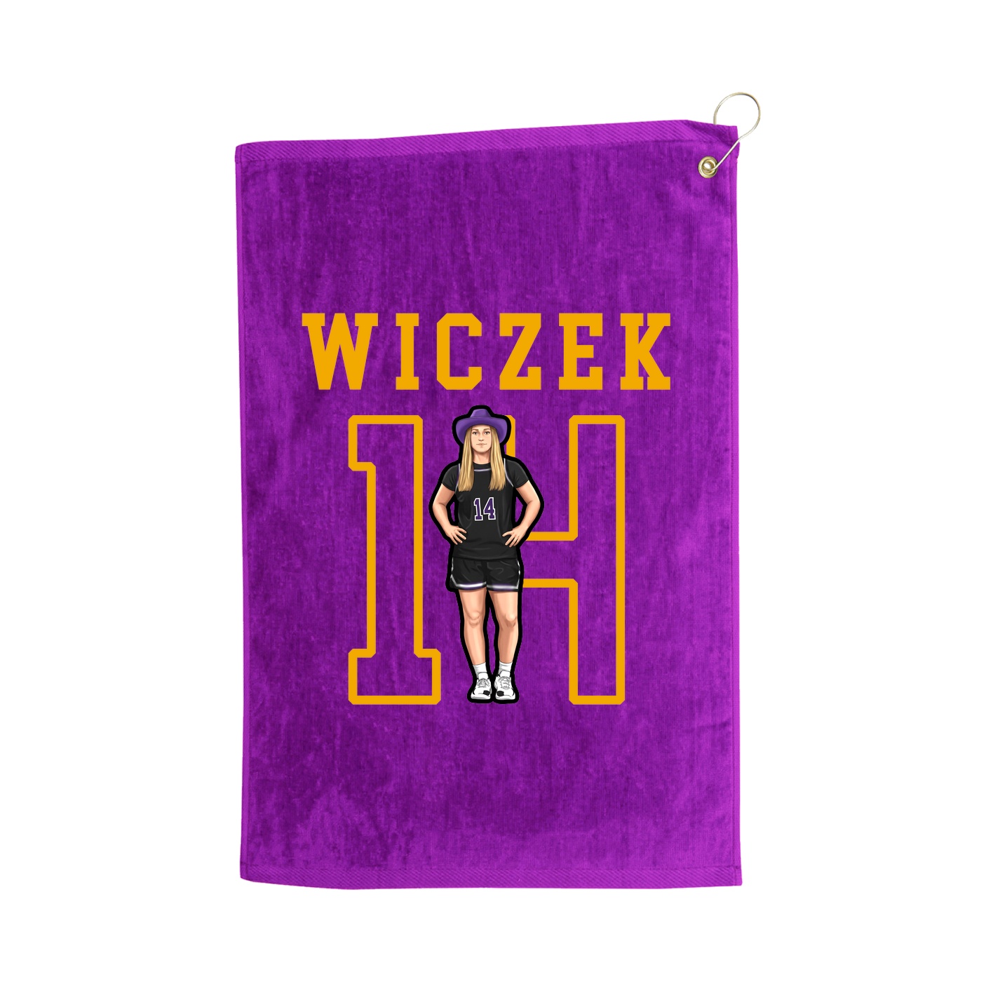 Golf Towel — Shirsey in Purple