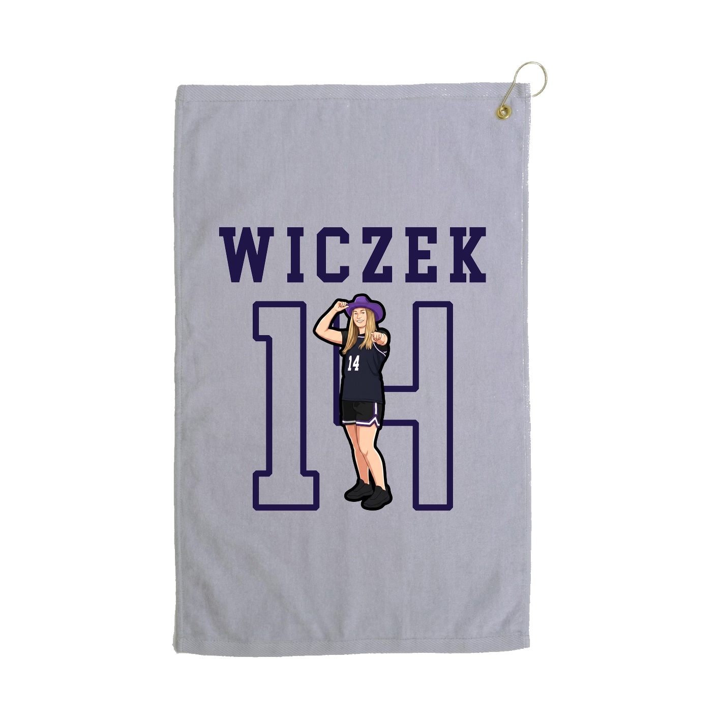Golf Towel — Shirsey in Grey