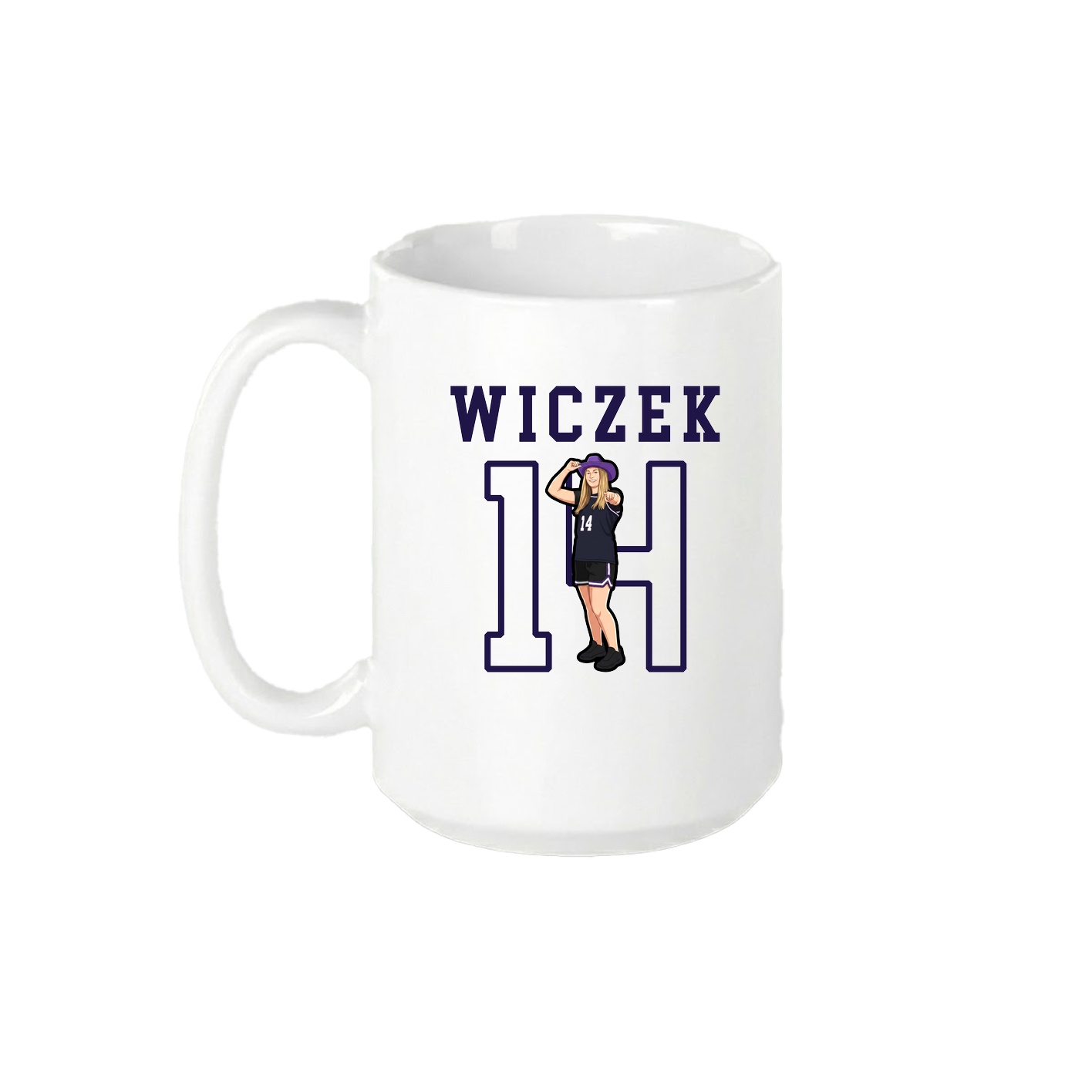 15oz Coffee Mug — Shirsey in White