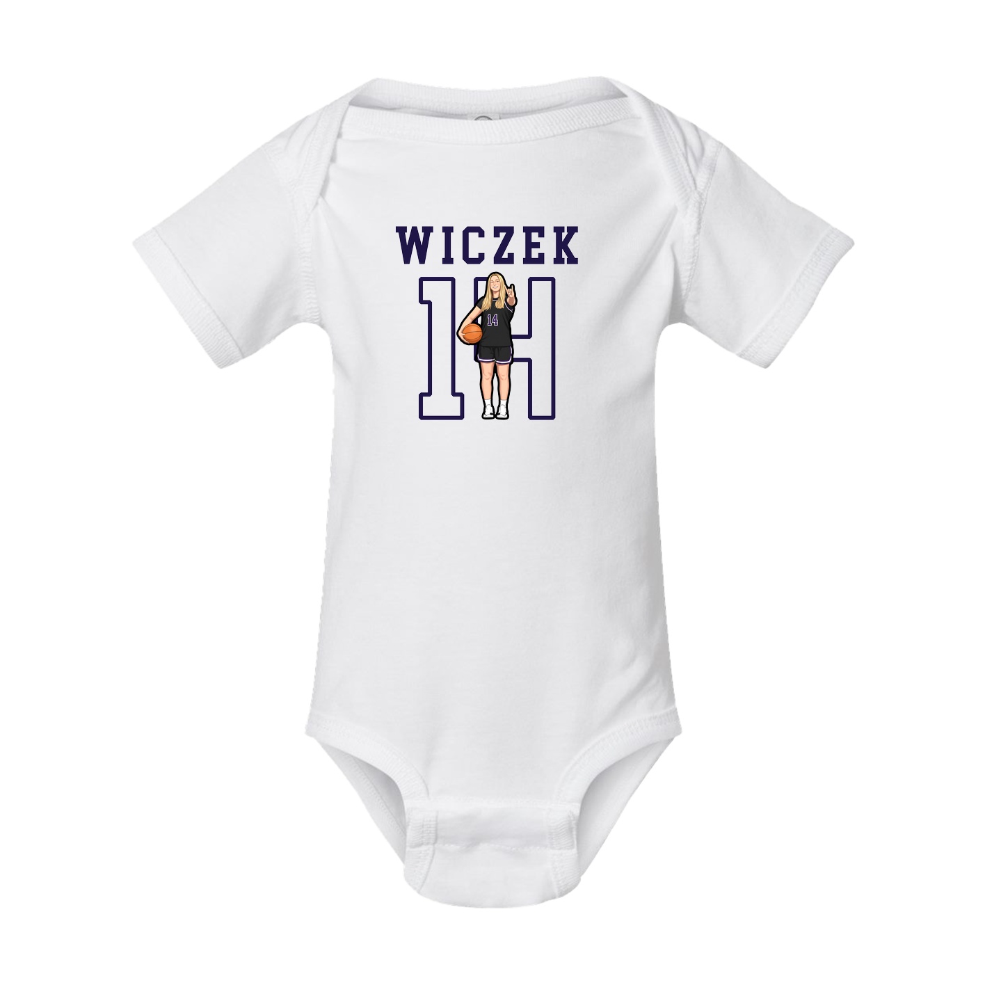 Baby Onesie — Shirsey in White