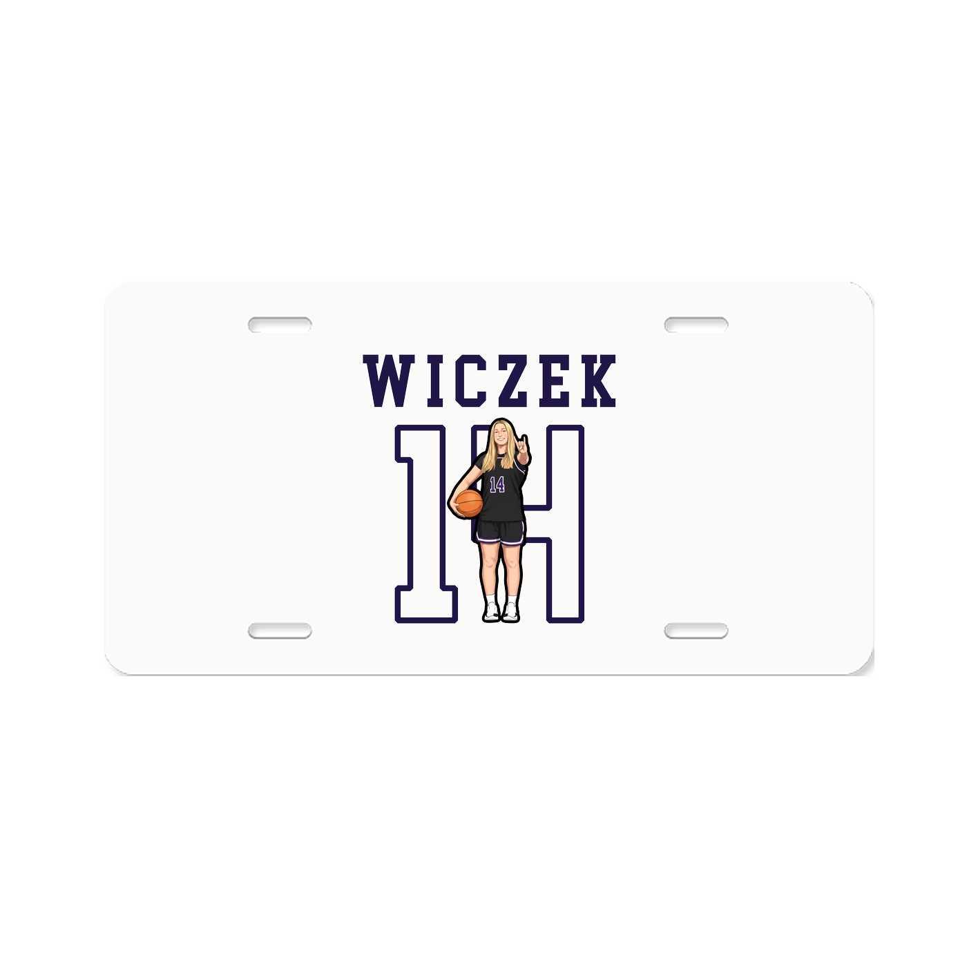 License Plate — Shirsey in Classic