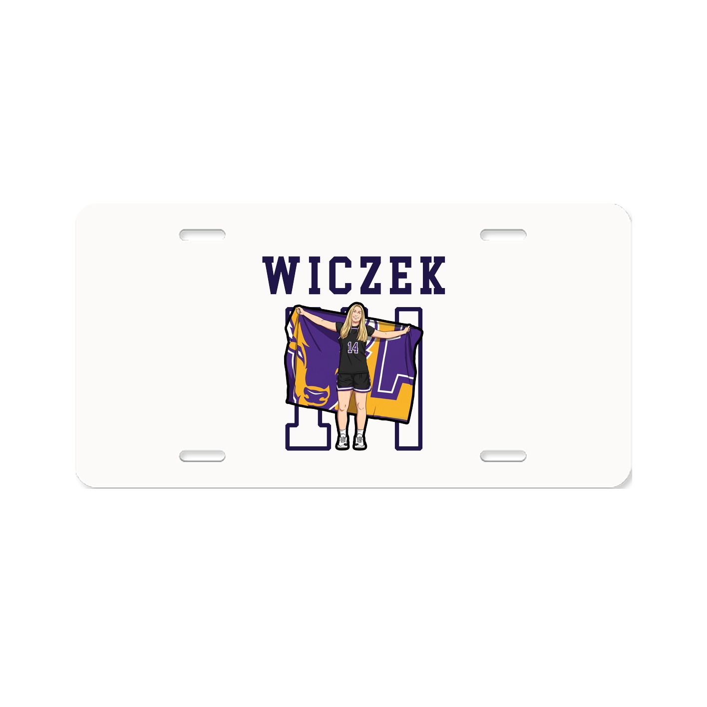 License Plate — Shirsey in Classic