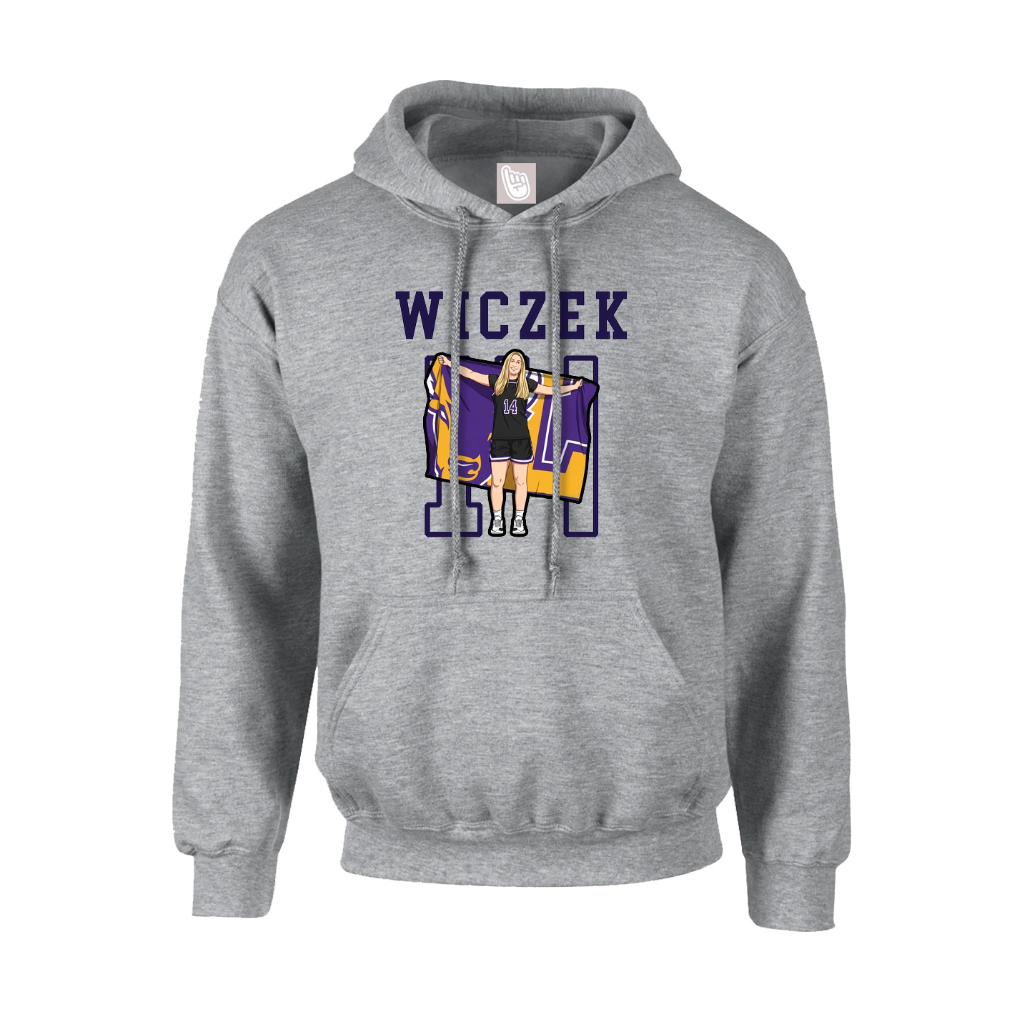 Youth Hoodie — Shirsey in Grey
