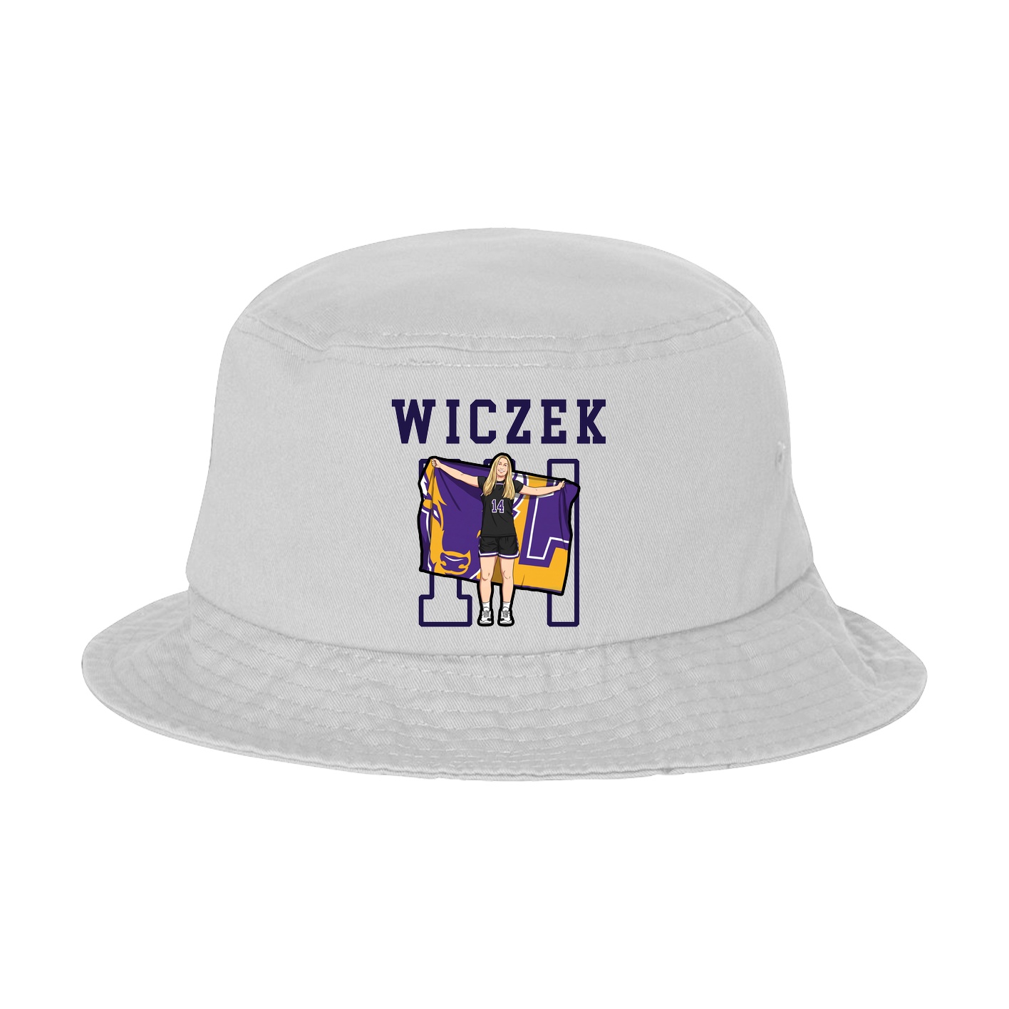 Bucket Cap — Shirsey in White