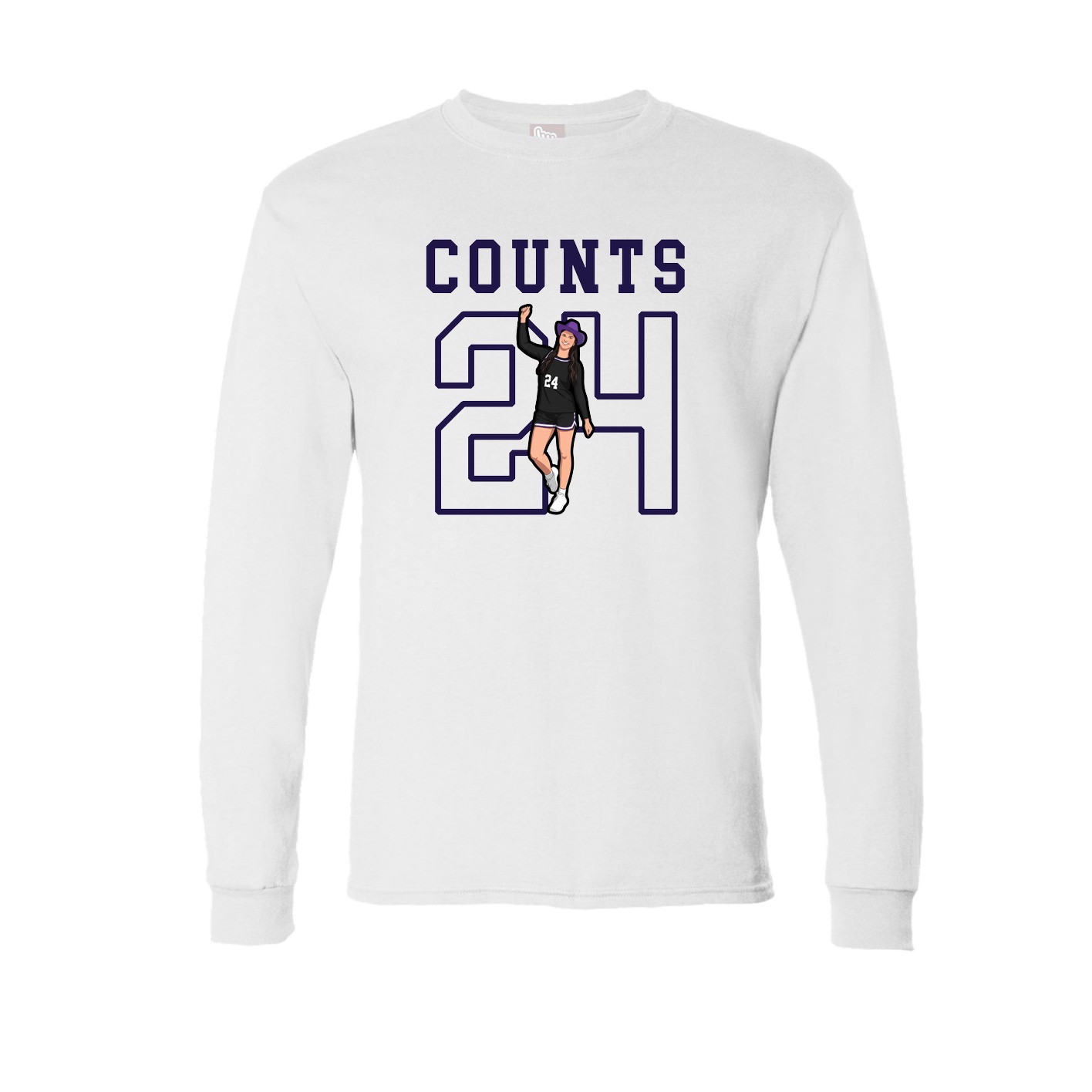Long Sleeve Tee — Shirsey in White