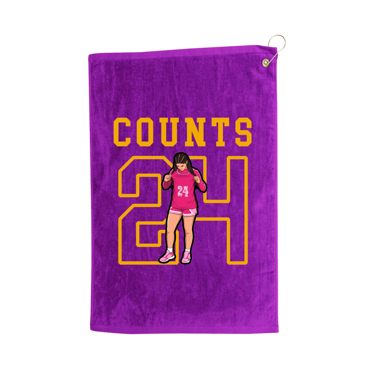 Golf Towel — Shirsey in Purple