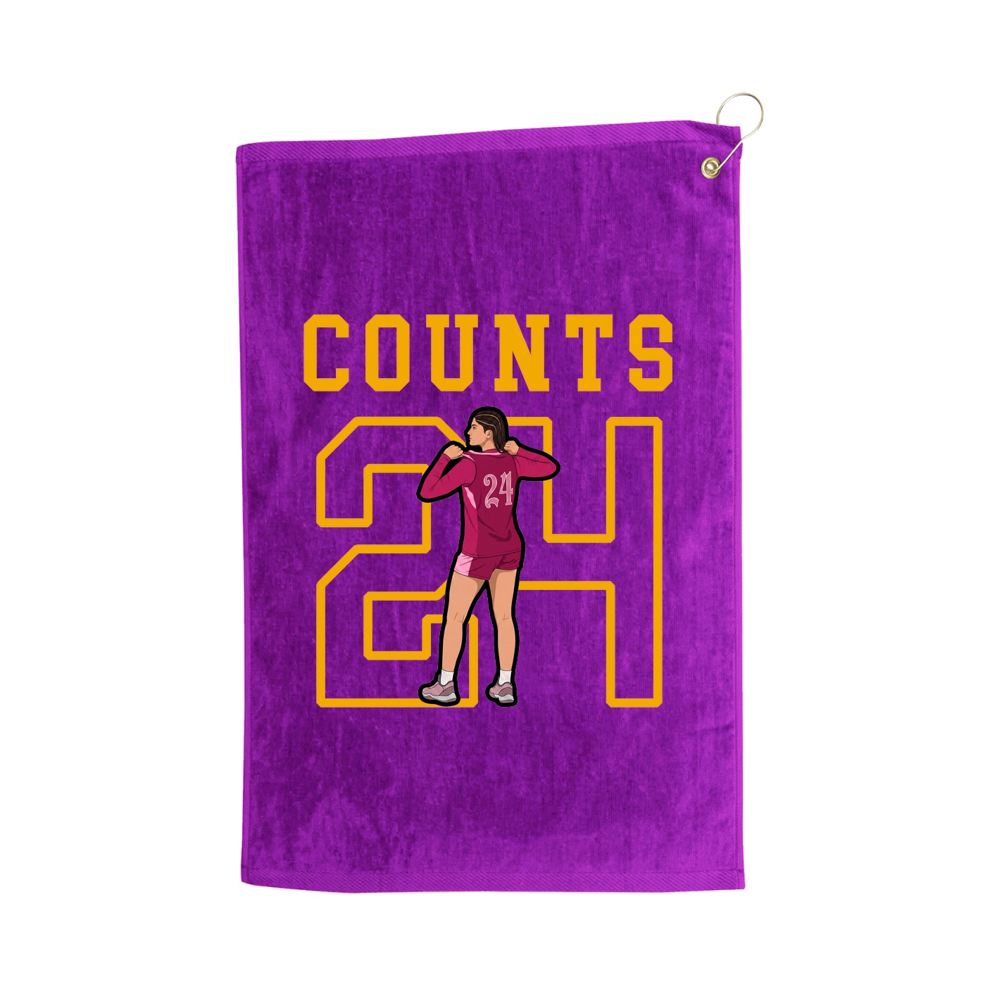 Golf Towel — Shirsey in Purple