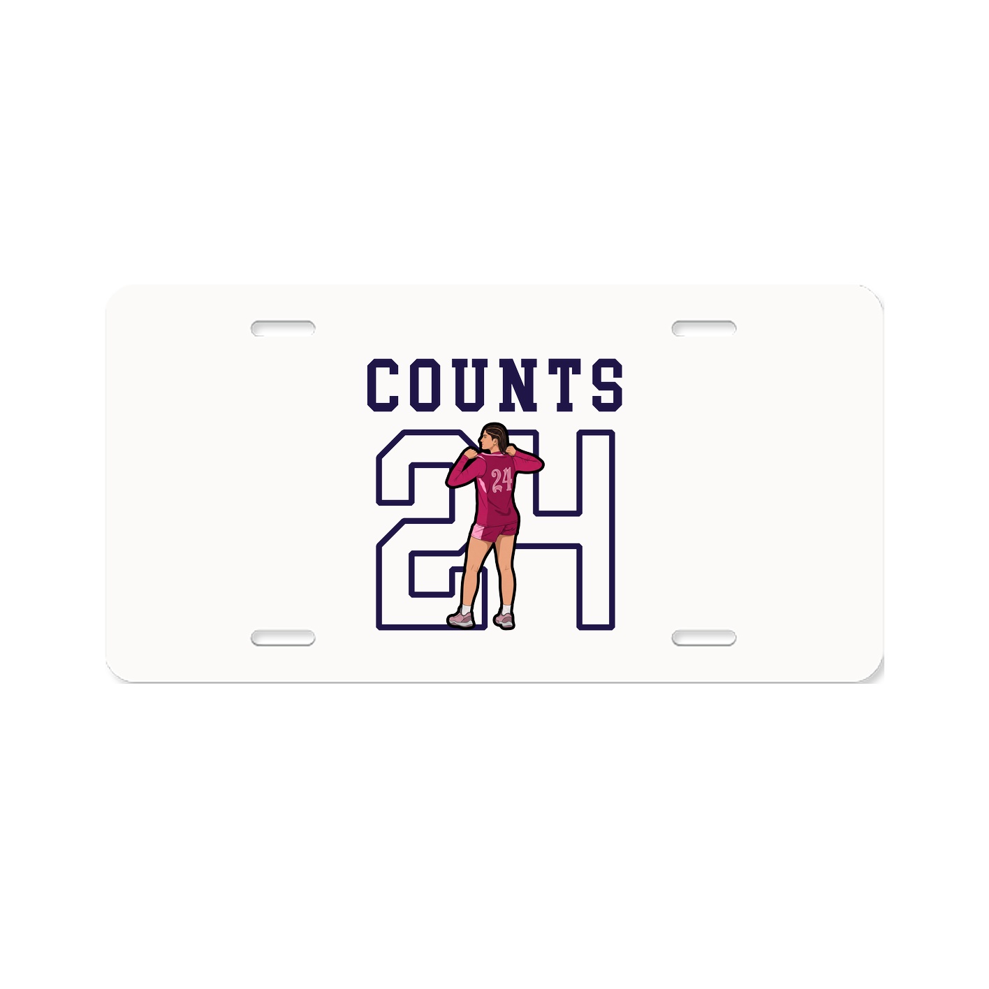 License Plate — Shirsey in Classic