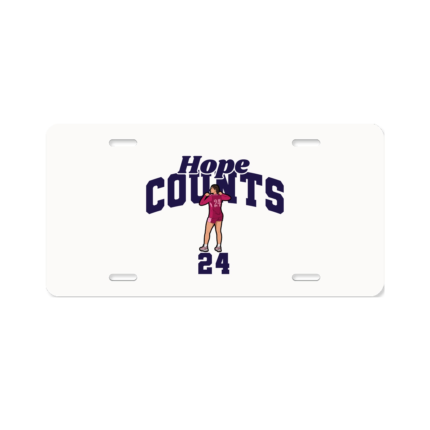 License Plate — Signature Arch in Classic