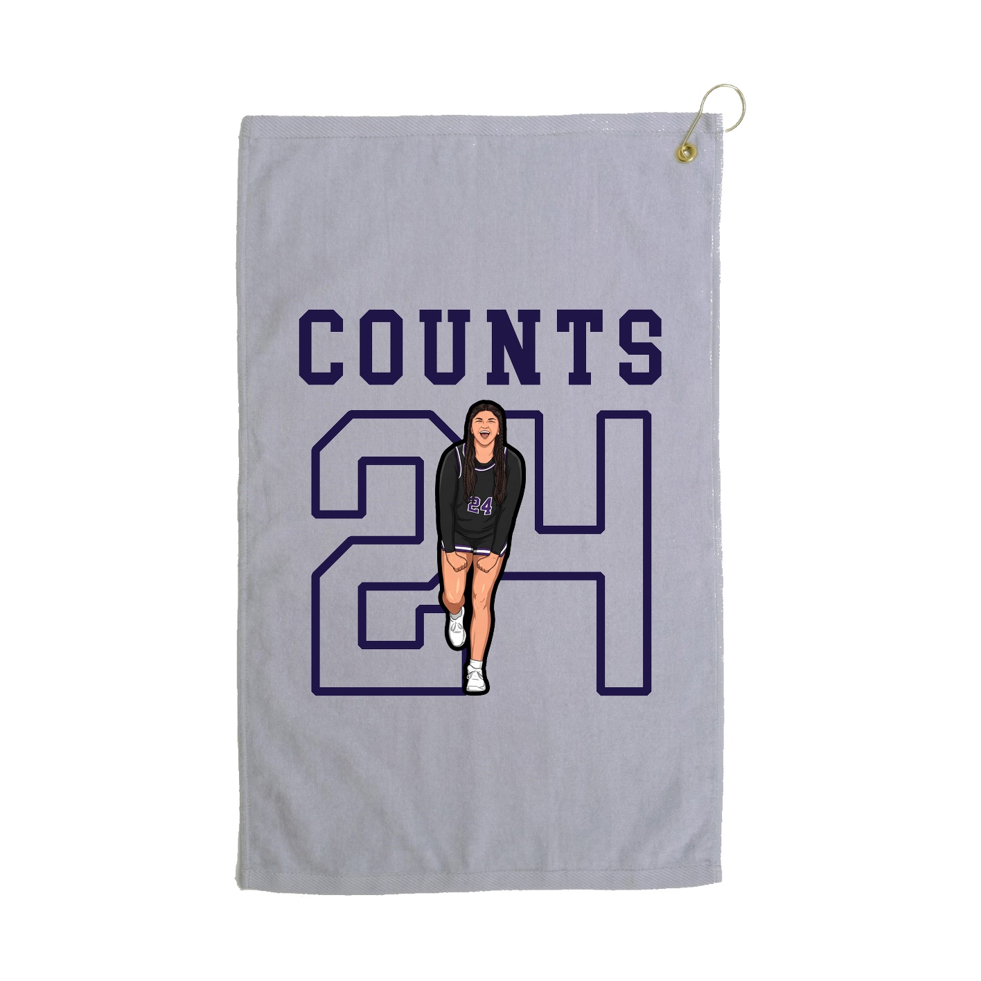 Golf Towel — Shirsey in Grey