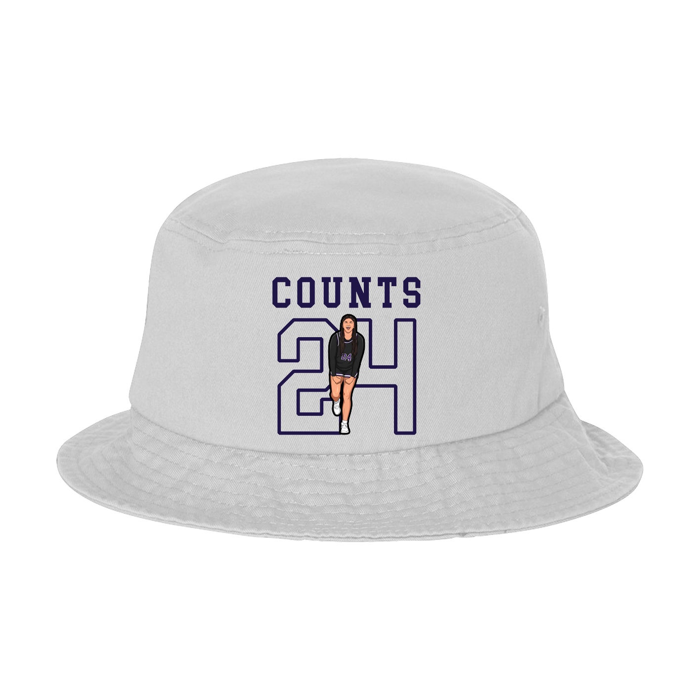 Bucket Cap — Shirsey in White