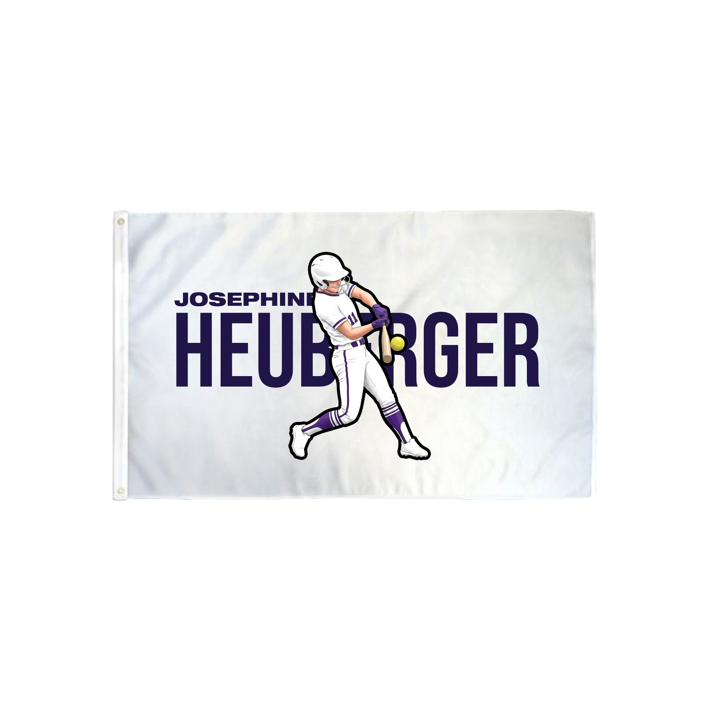 3x5 Flag — Player Name in Classic