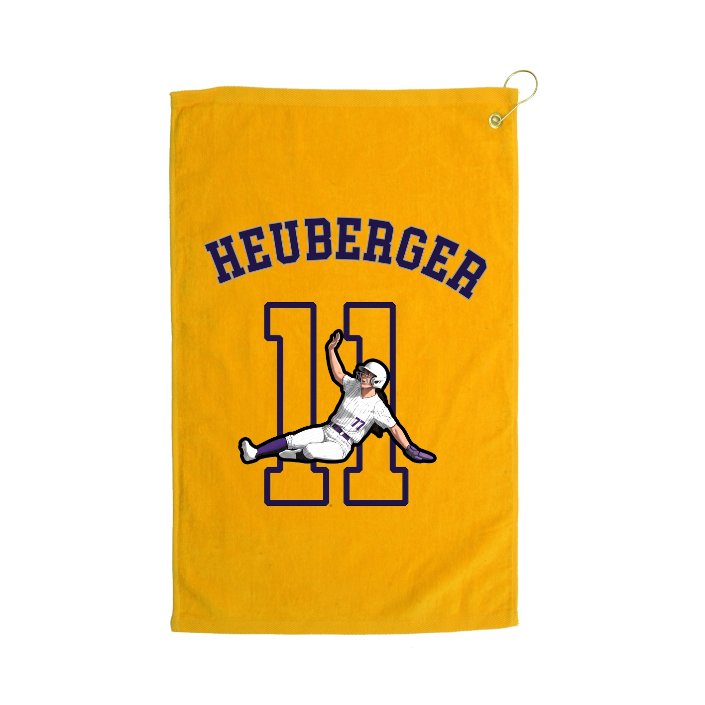 Golf Towel — Shirsey Arch in Gold