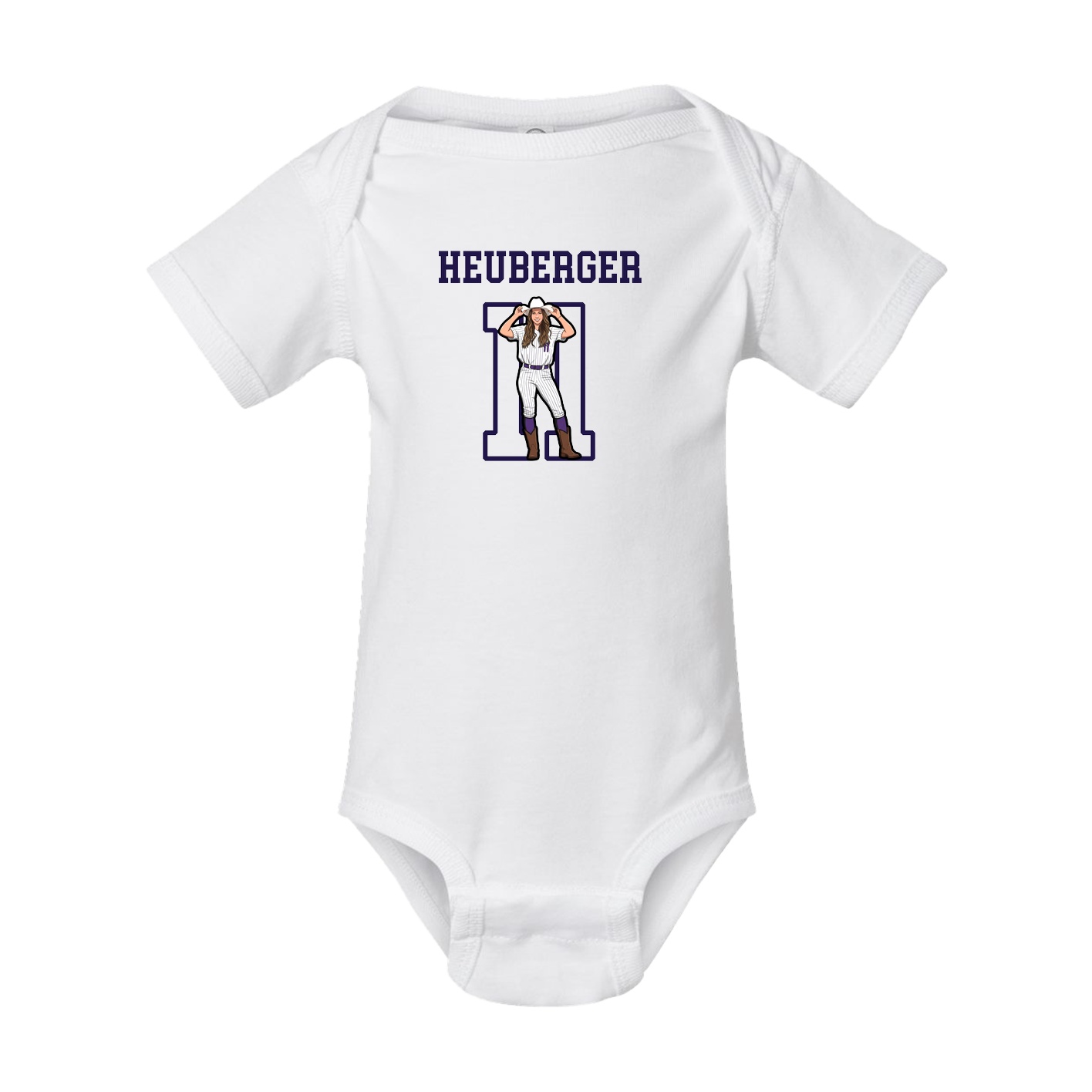 Baby Onesie — Shirsey in White