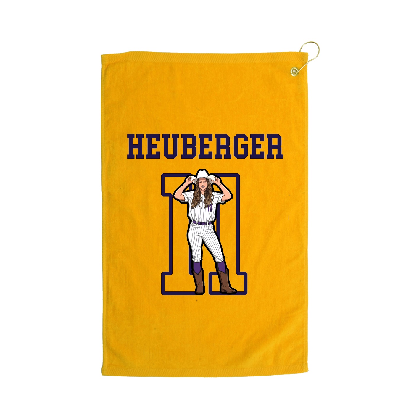 Golf Towel — Shirsey in Gold