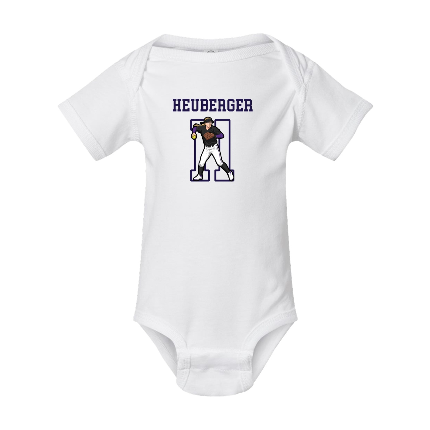 Baby Onesie — Shirsey in White