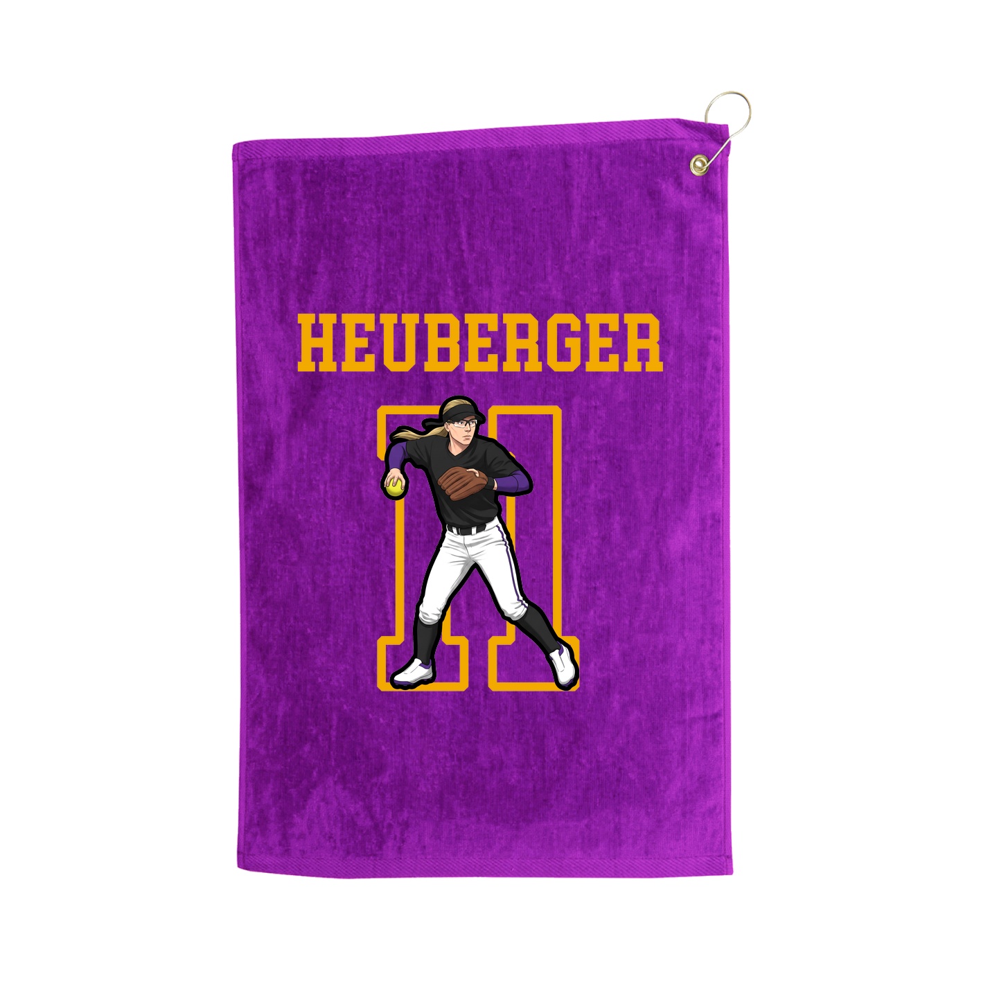 Golf Towel — Shirsey in Purple