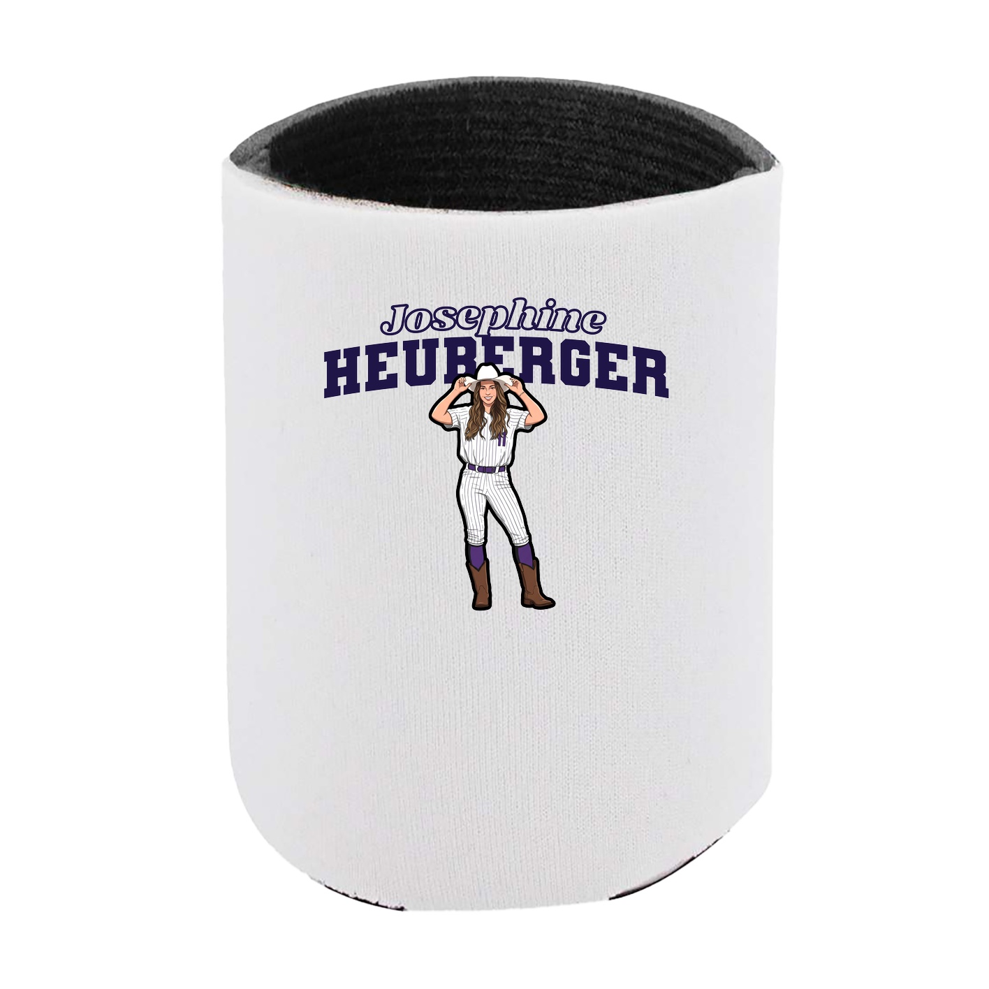 Can Holder — Name Arch in White