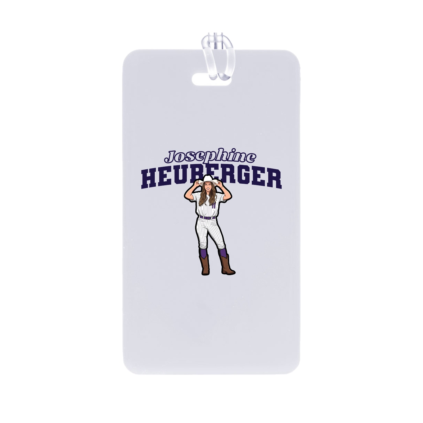 Bag Tag — Name Arch in Classic