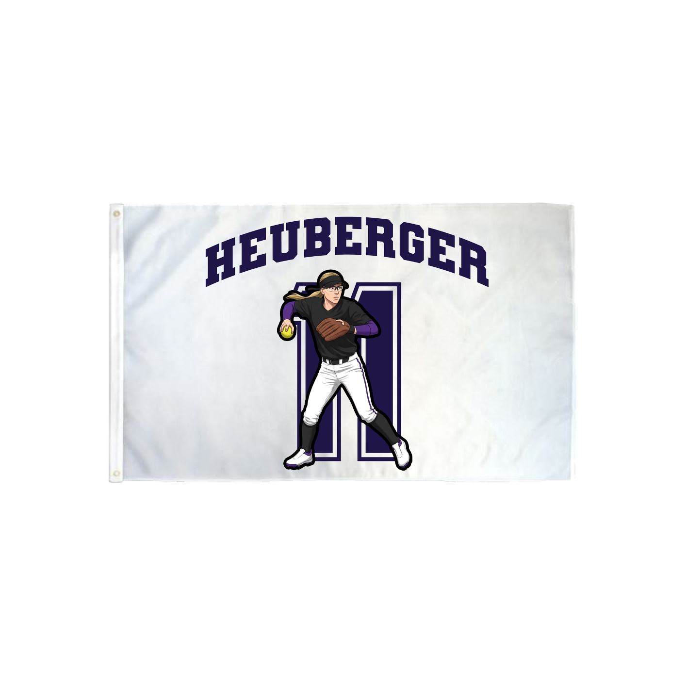 3x5 Flag — Number in Classic