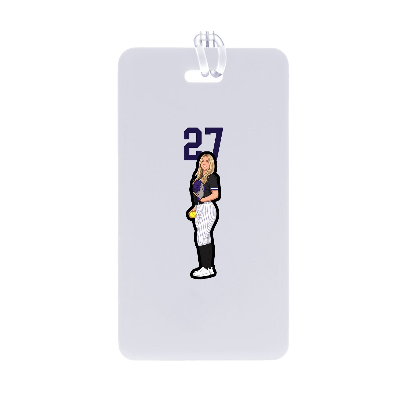 Bag Tag — Number Top in Classic