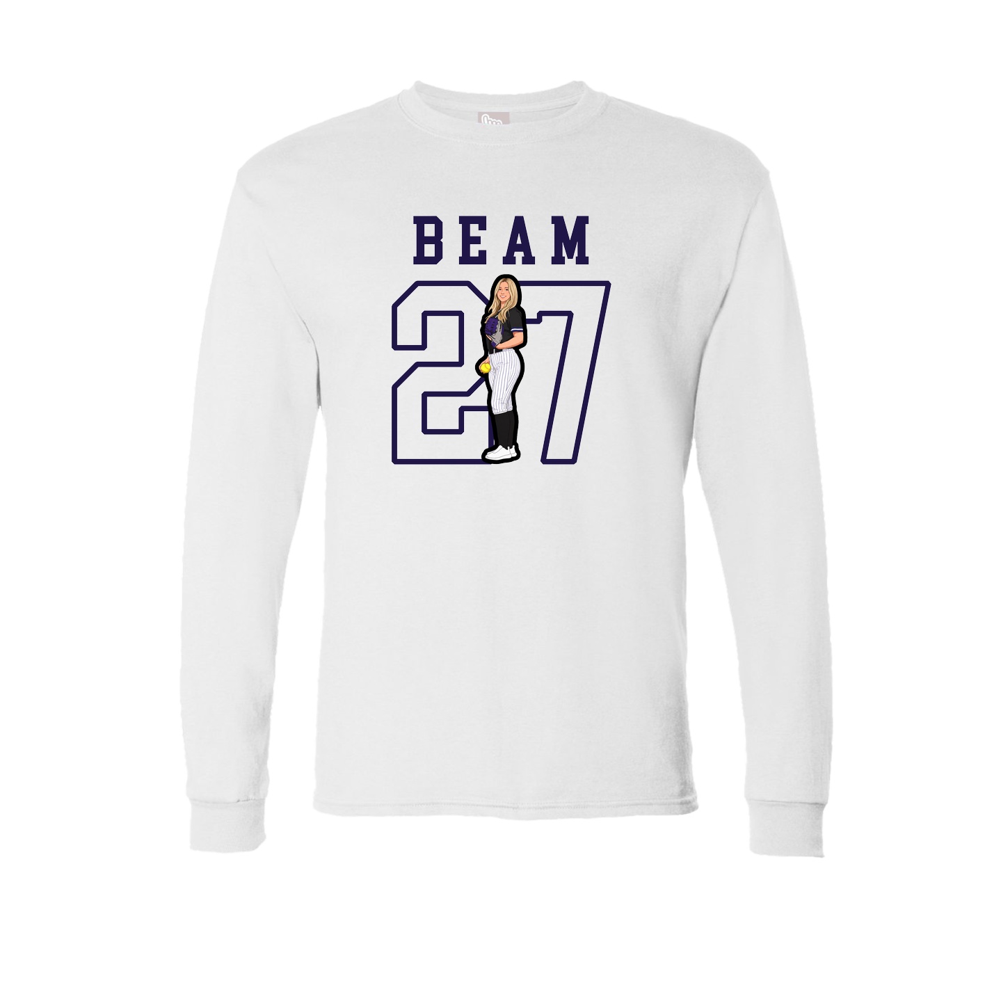 Long Sleeve Tee — Shirsey in White