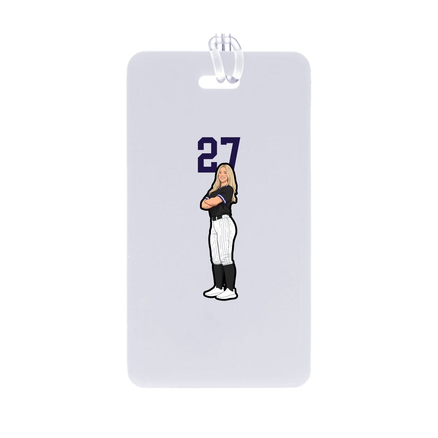 Bag Tag — Number Top in Classic
