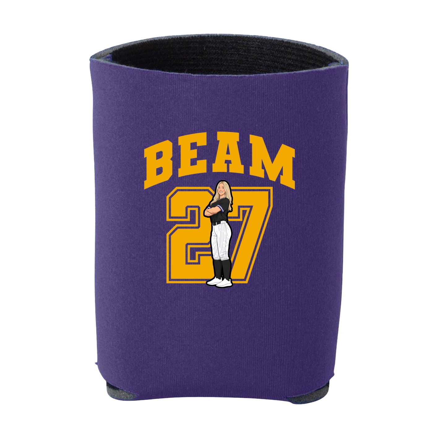 Can Holder — Number in Purple