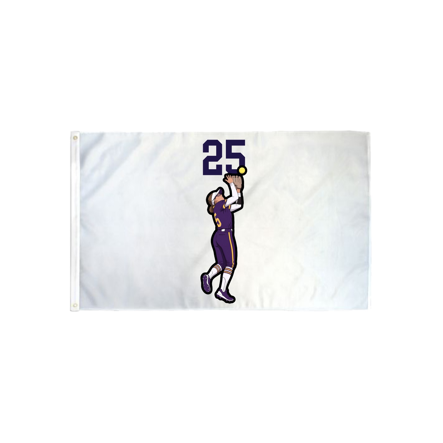 3x5 Flag — Number Top in Classic