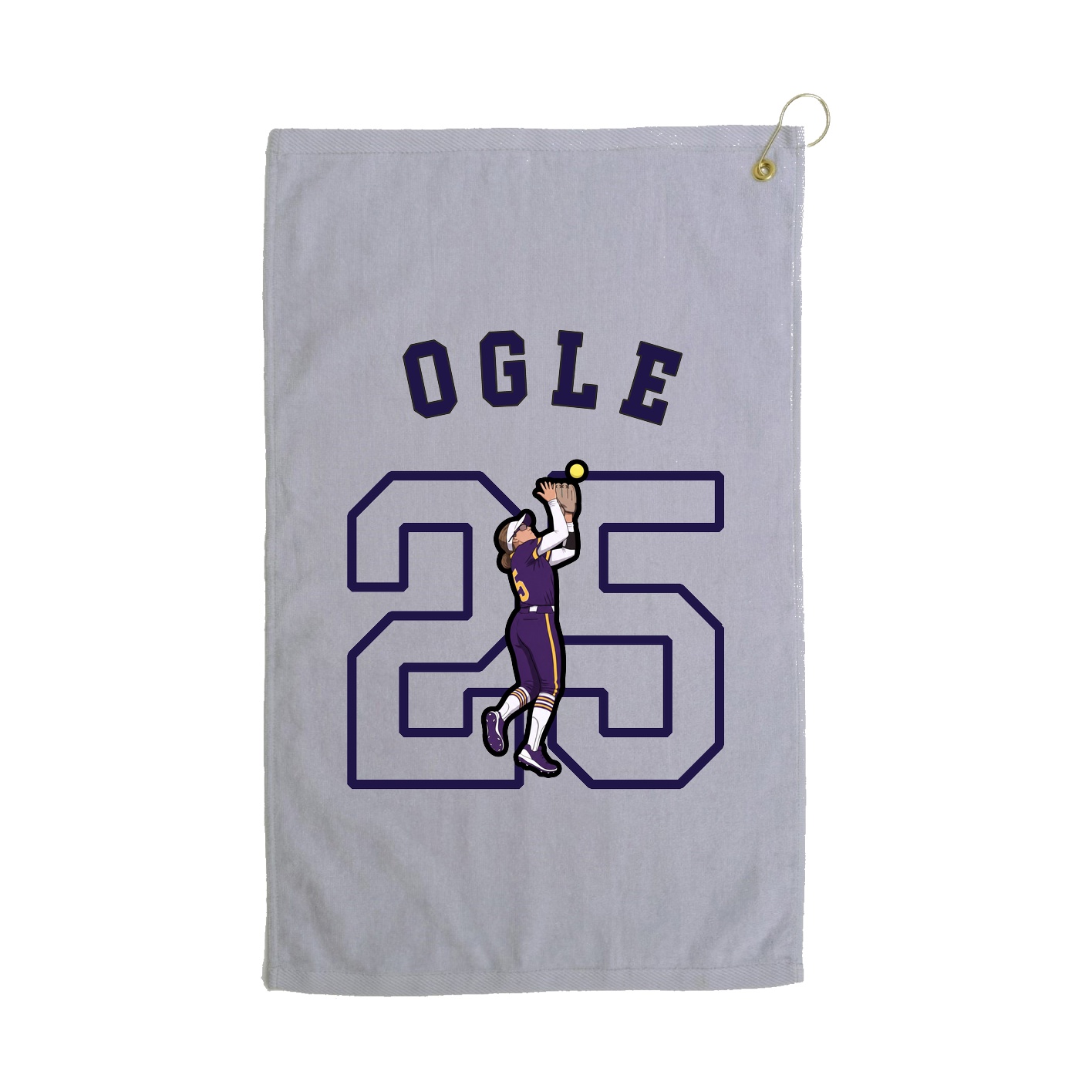 Golf Towel — Shirsey Arch in Grey